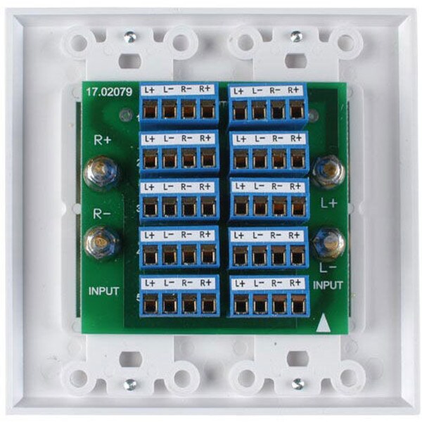 Main product image for Wired Home SDP10 In-Wall Speaker Splitter 10-Way 300-542